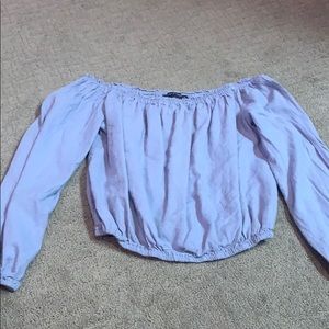 Off the shoulder fancy top